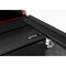 Retrax Manual Retractable, Key Lockable, Black Matte, Polycarbonate, With Trax Rail System T-60335 - alternate 8